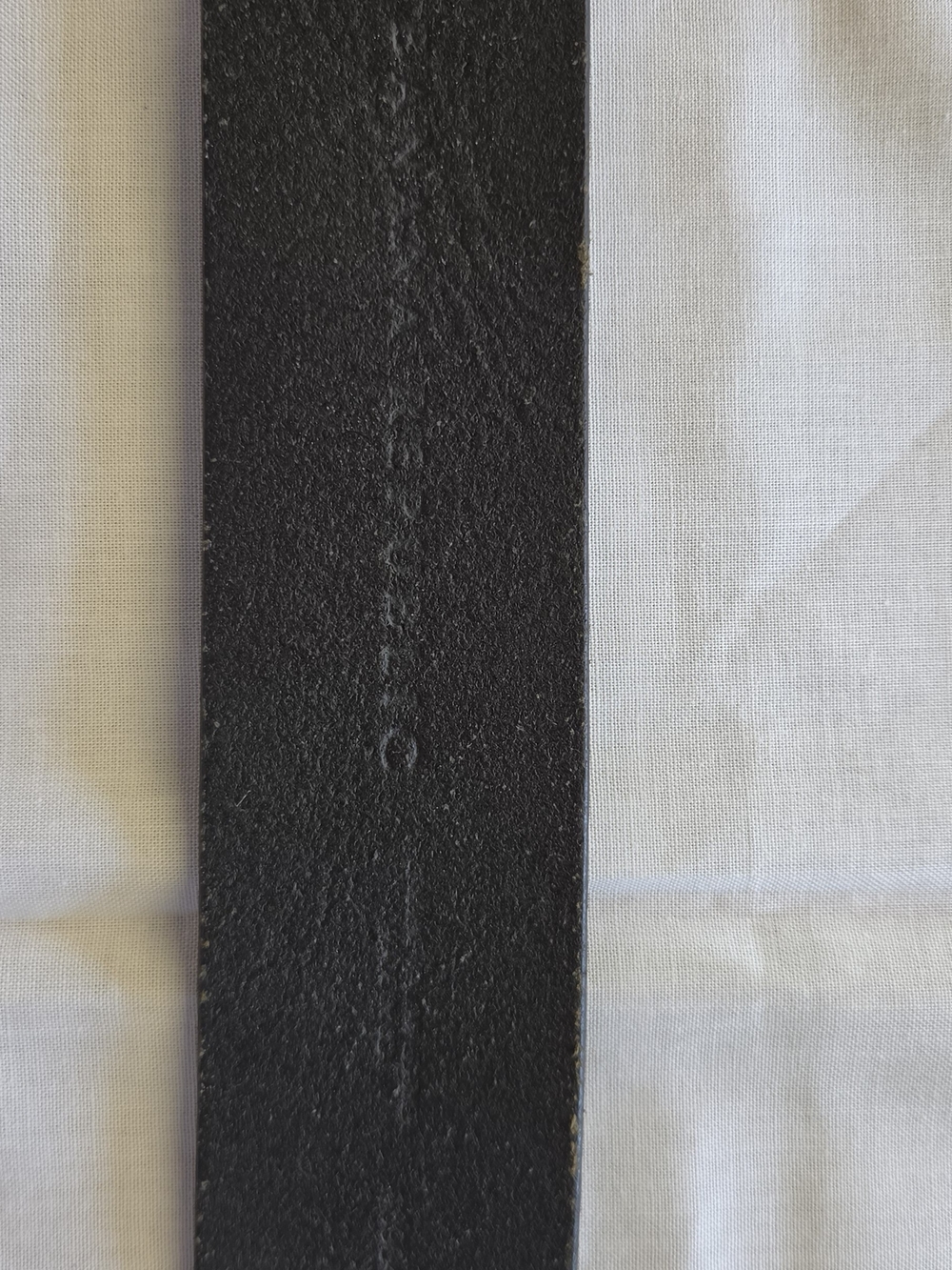 Vintage Banana Republic Black Leather O- Ring Belt S 90s Minimalism Y2k Utility - Picture 4 of 4